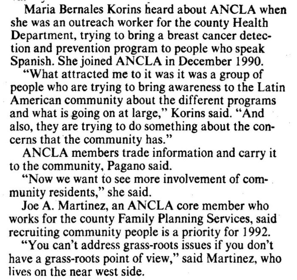 "Breaking the Barriers," Syracuse Post-Standard, 1992 page 1