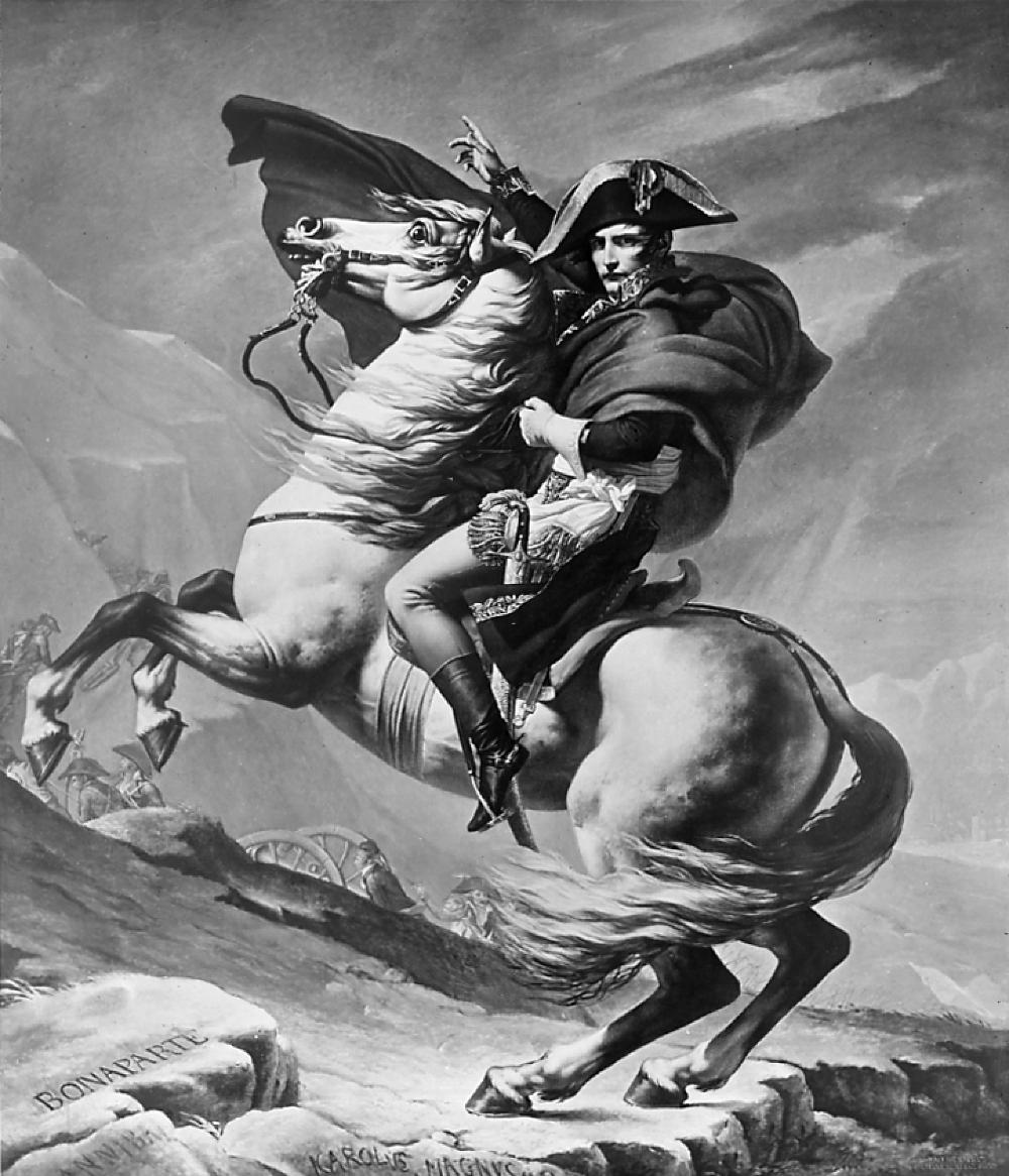 Napoleon Crossing the Alps, 1800 page 1