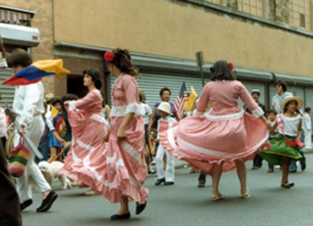 Colombians March in the Puerto Rican Parade, Yonkers, 1988 page 1