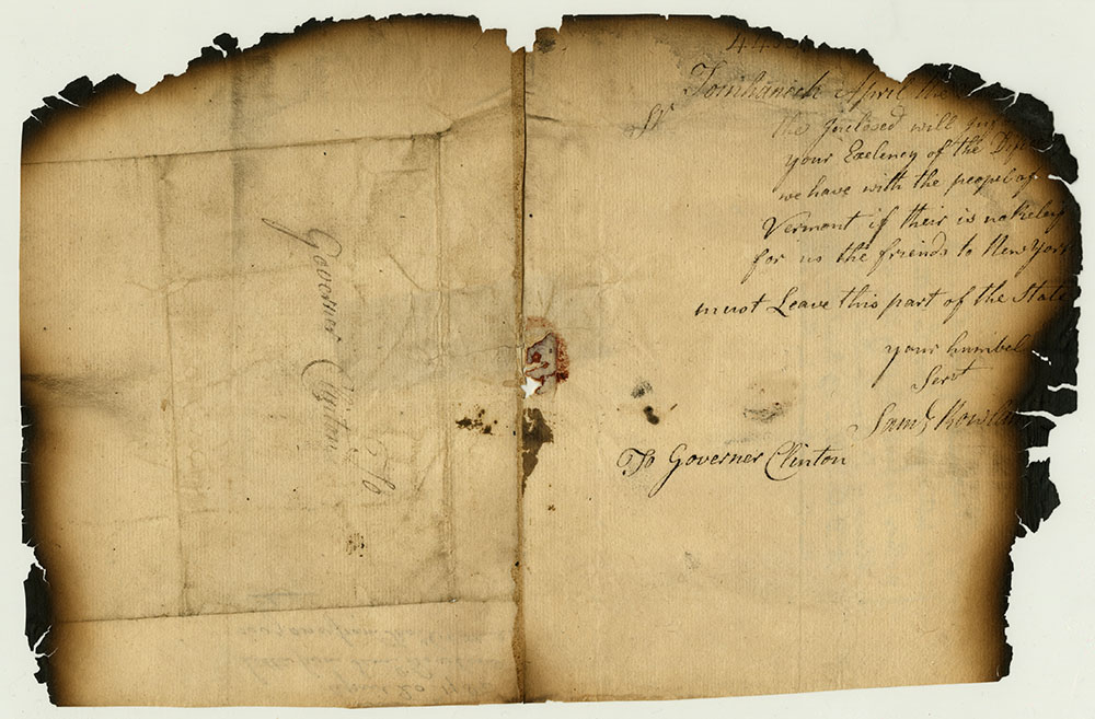 Deposition Regarding Runaway Slave in Vermont Militia, April 20, 1782 page 2