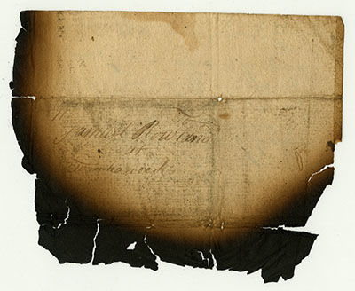 Deposition Regarding Runaway Slave in Vermont Militia, April 20, 1782 thumbnail page 6