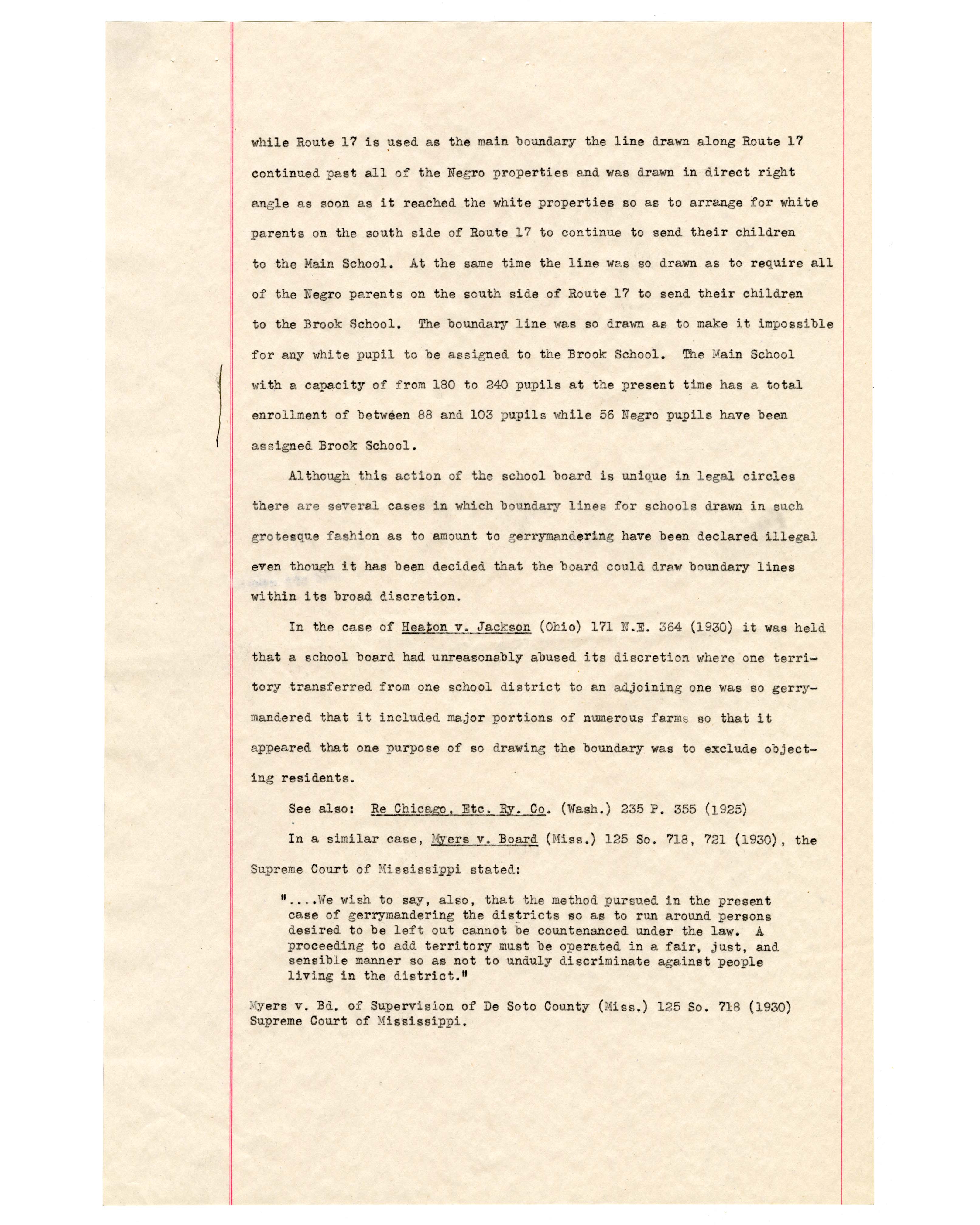 Memorandum Brief for Petitioners in the Hillburn Desegregation Case page 6