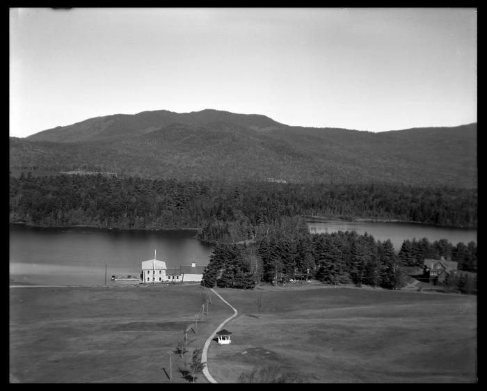 House on shoreline of river page 1