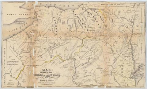 Load Map of part of the State of New York with parts of the adjacent states, 1793-1794 in Main Document Viewer