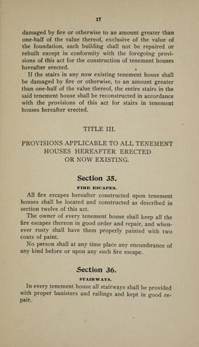 The Tenement House Law, 1901 page 2