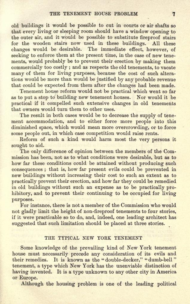 The Tenement House Problem, 1903 page 4