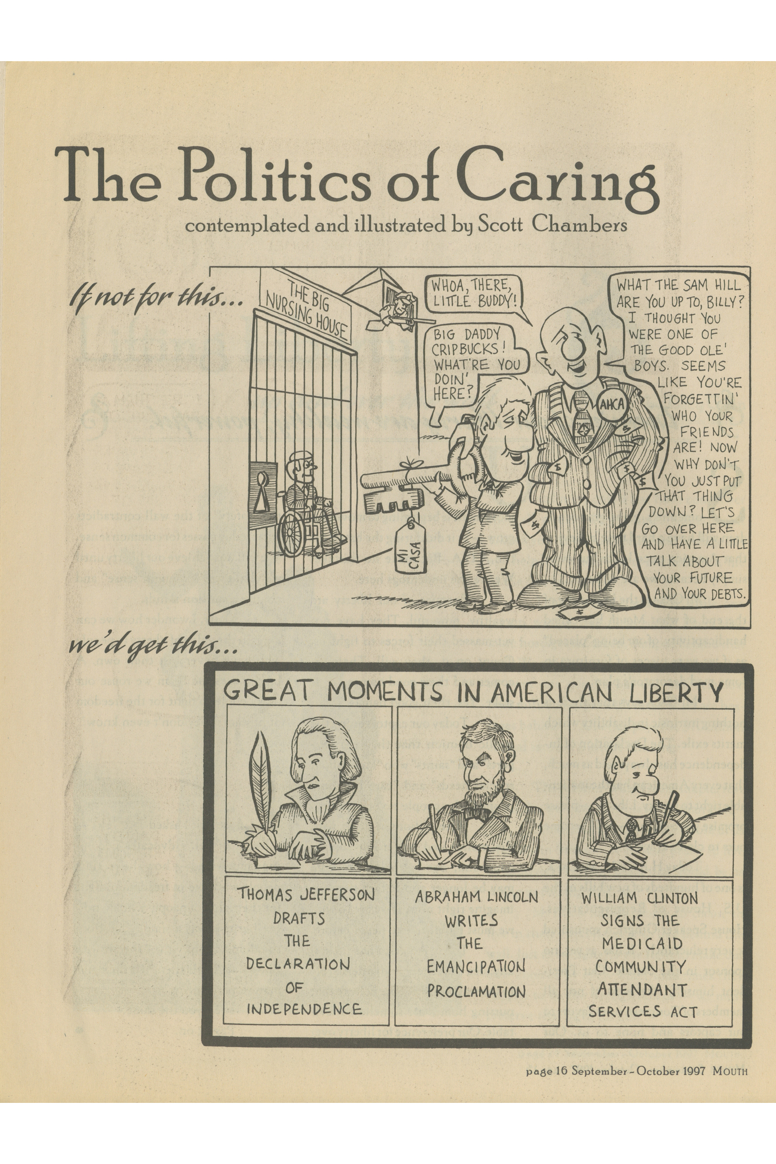 The Politics of Caring page 1