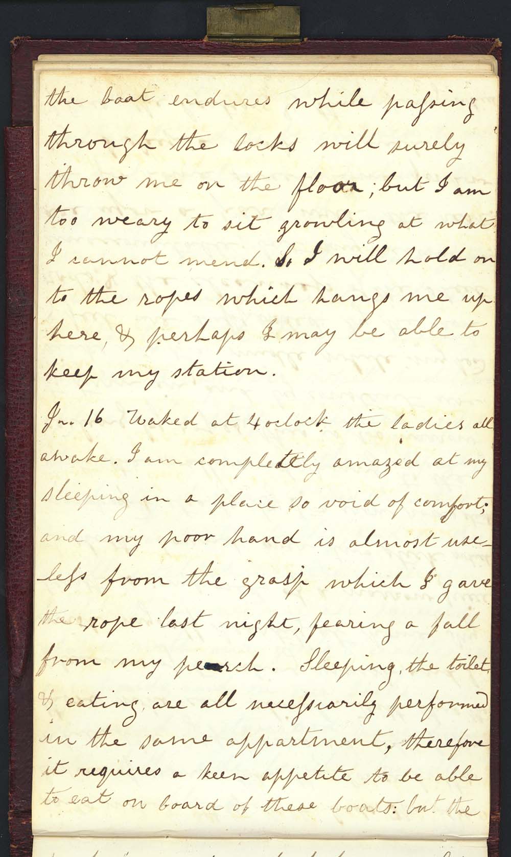 Travel journal of Clarissa Burroughs, 1835 page 6