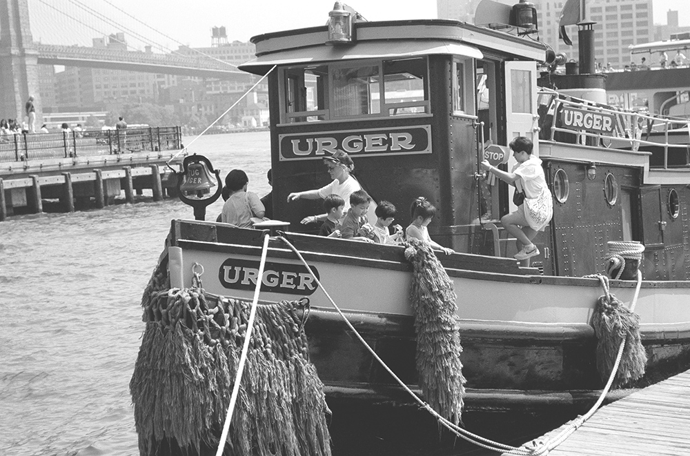 Photograph of the Urger at New York City near South Street Seaport, 1994 page 1