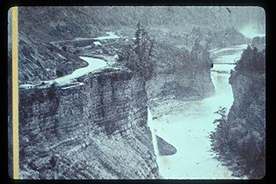 Load Photograph of the Genesee Valley Canal, c. 1870 in Main Document Viewer