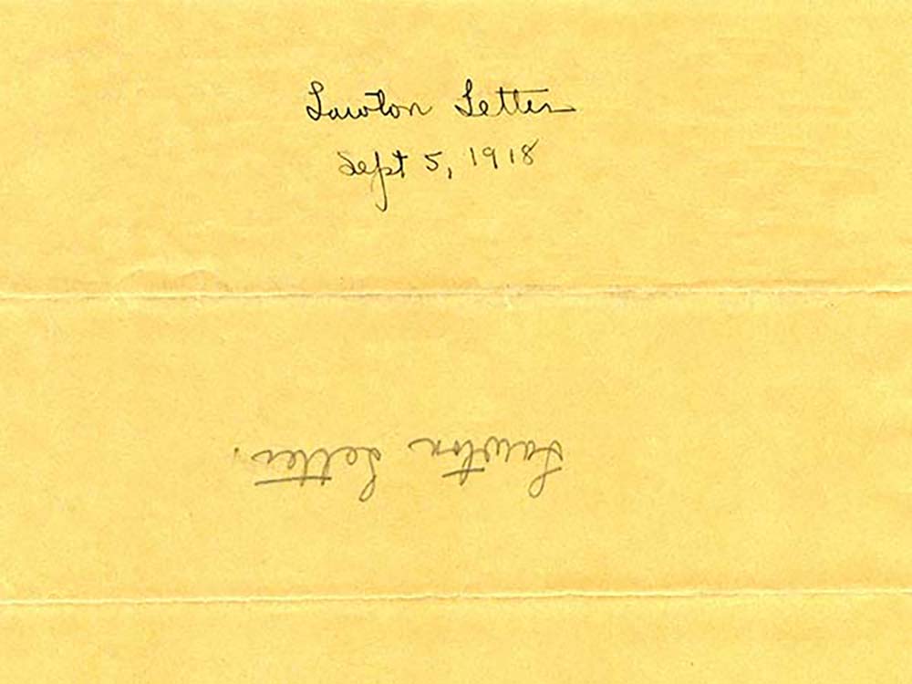 Joseph Lawton Letter page 6