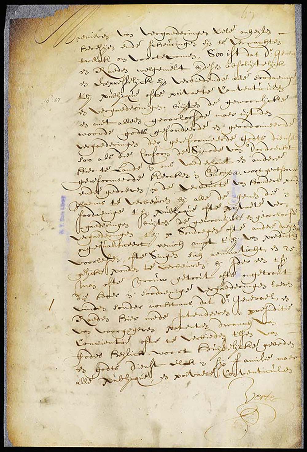 Ordinance against conventicles and meetings other than the authorized reformed religion page 2