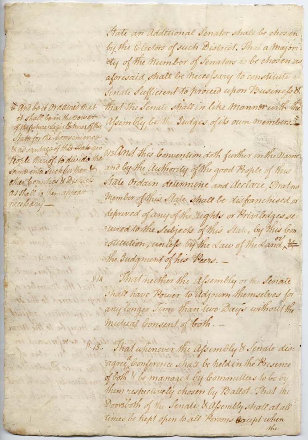 First Constitution of the State of New York page 10