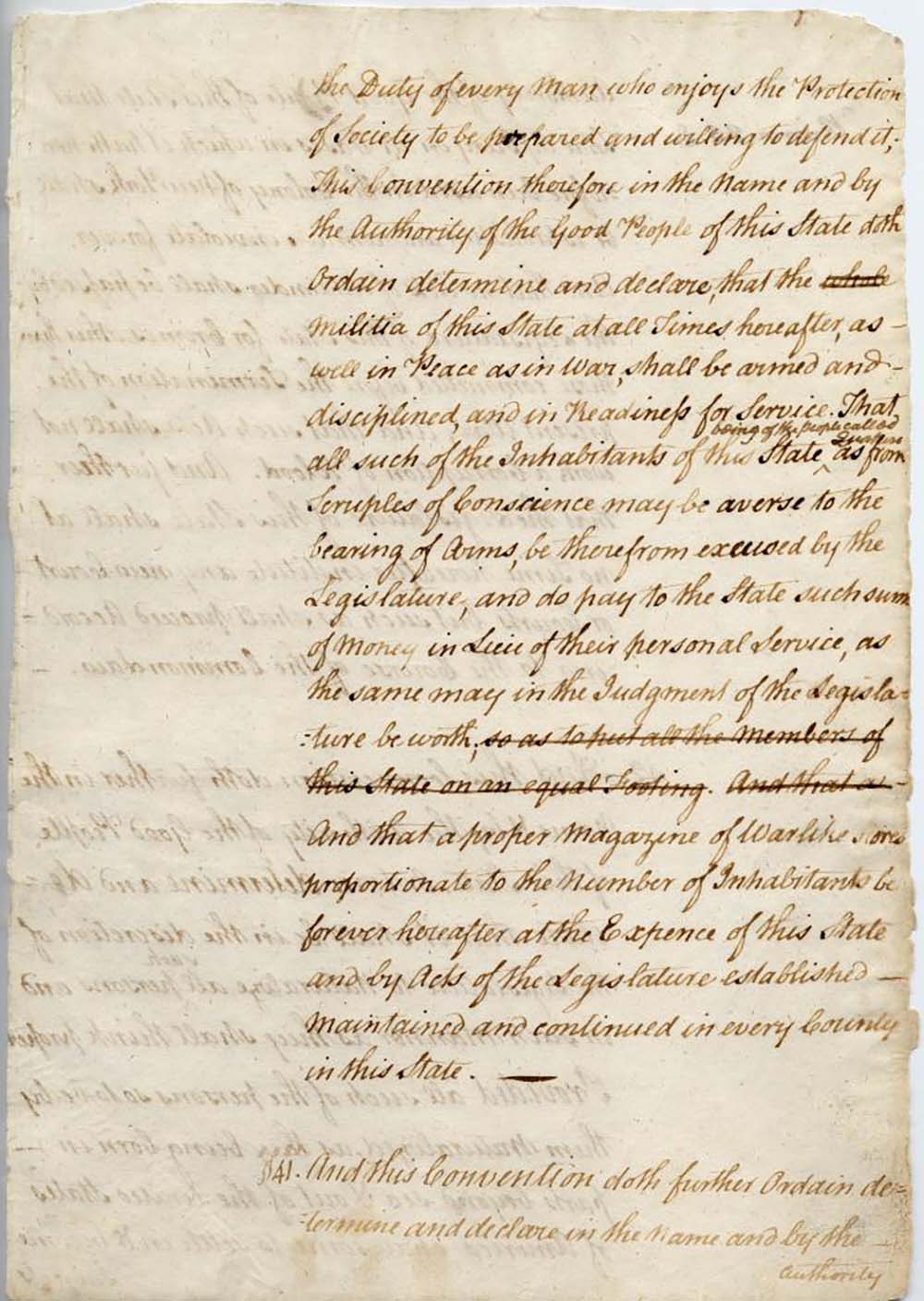 First Constitution of the State of New York page 26