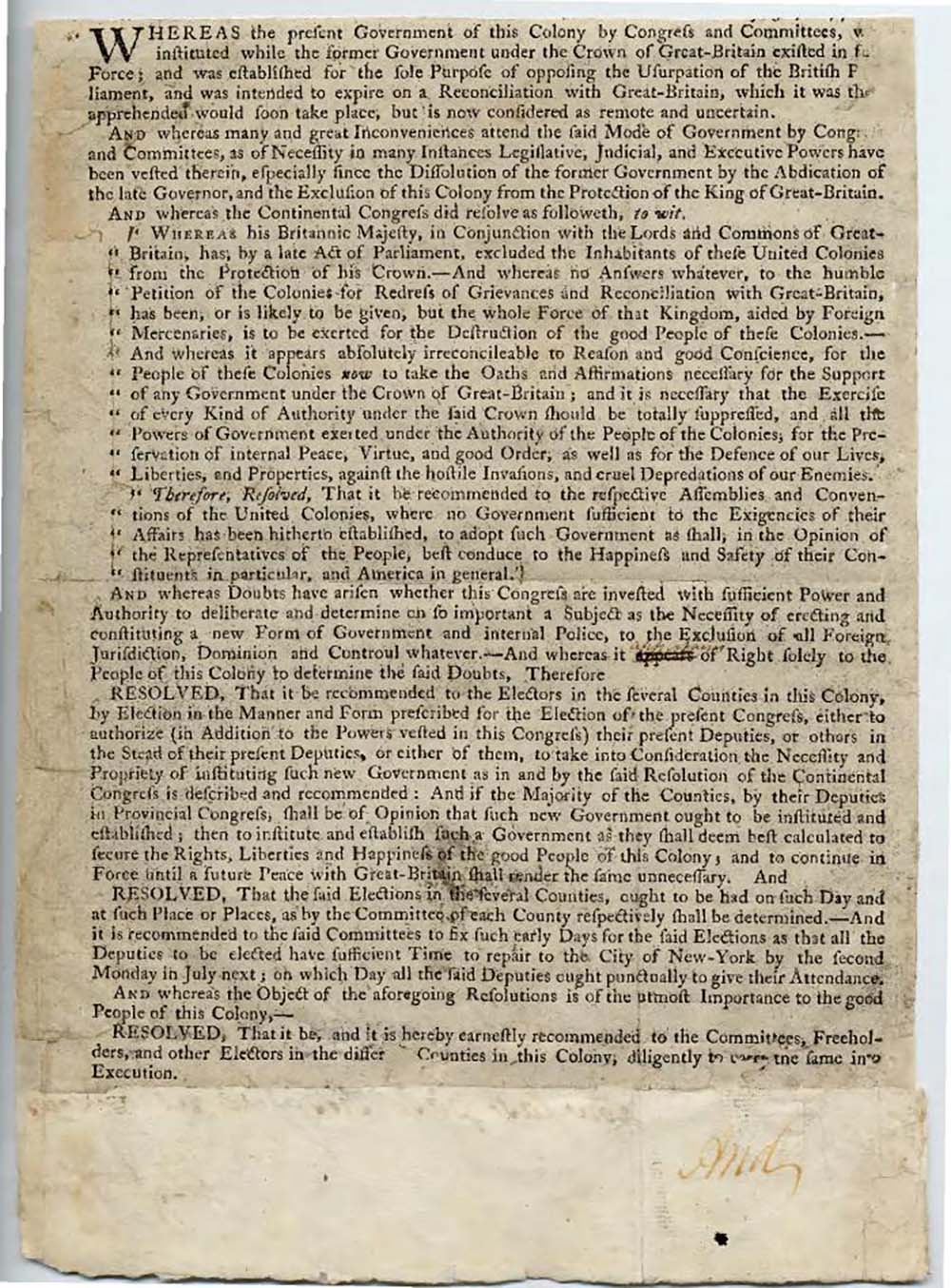 First Constitution of the State of New York page 32