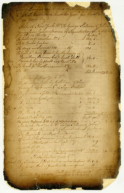 Copies of accounts audited by the New York State Auditor General, Book A thumbnail page 1