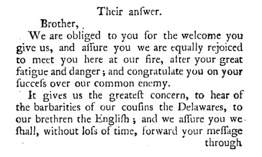 Speeches and treaties between William Johnson and the Haudenosaunee, 1755-1756. page 4