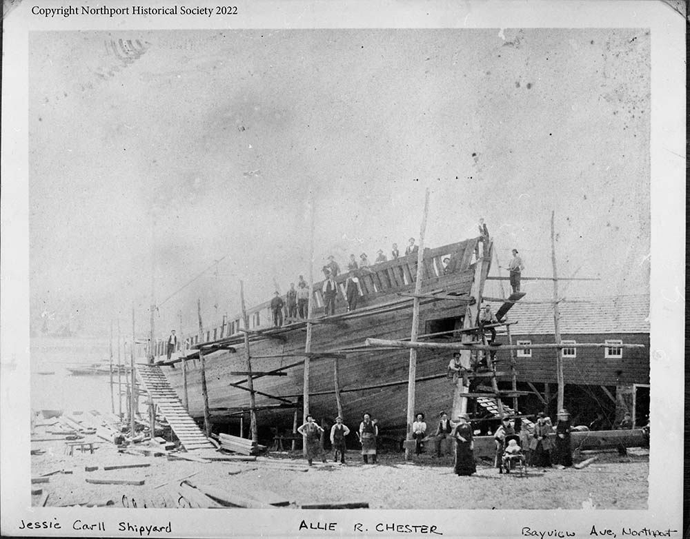 Ship Building Allie R Chester 1893  page 1