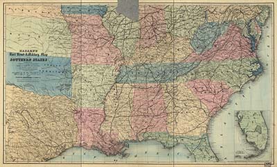 Load Civil War Military and Railroad Map in Main Document Viewer