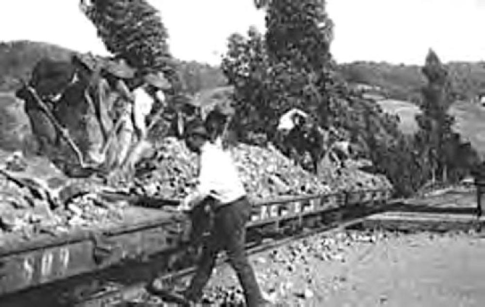 Chinese Working on the North Pacific Coast Railroad, Corte Madera, CA, 1898 page 1