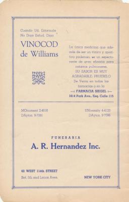 Load Grand Victory Ball for Oscar Garcia Rivera, 1939 in Main Document Viewer