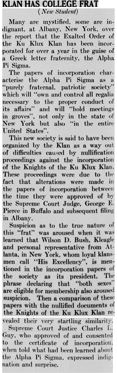 Load Klan Has College Frat in Main Document Viewer