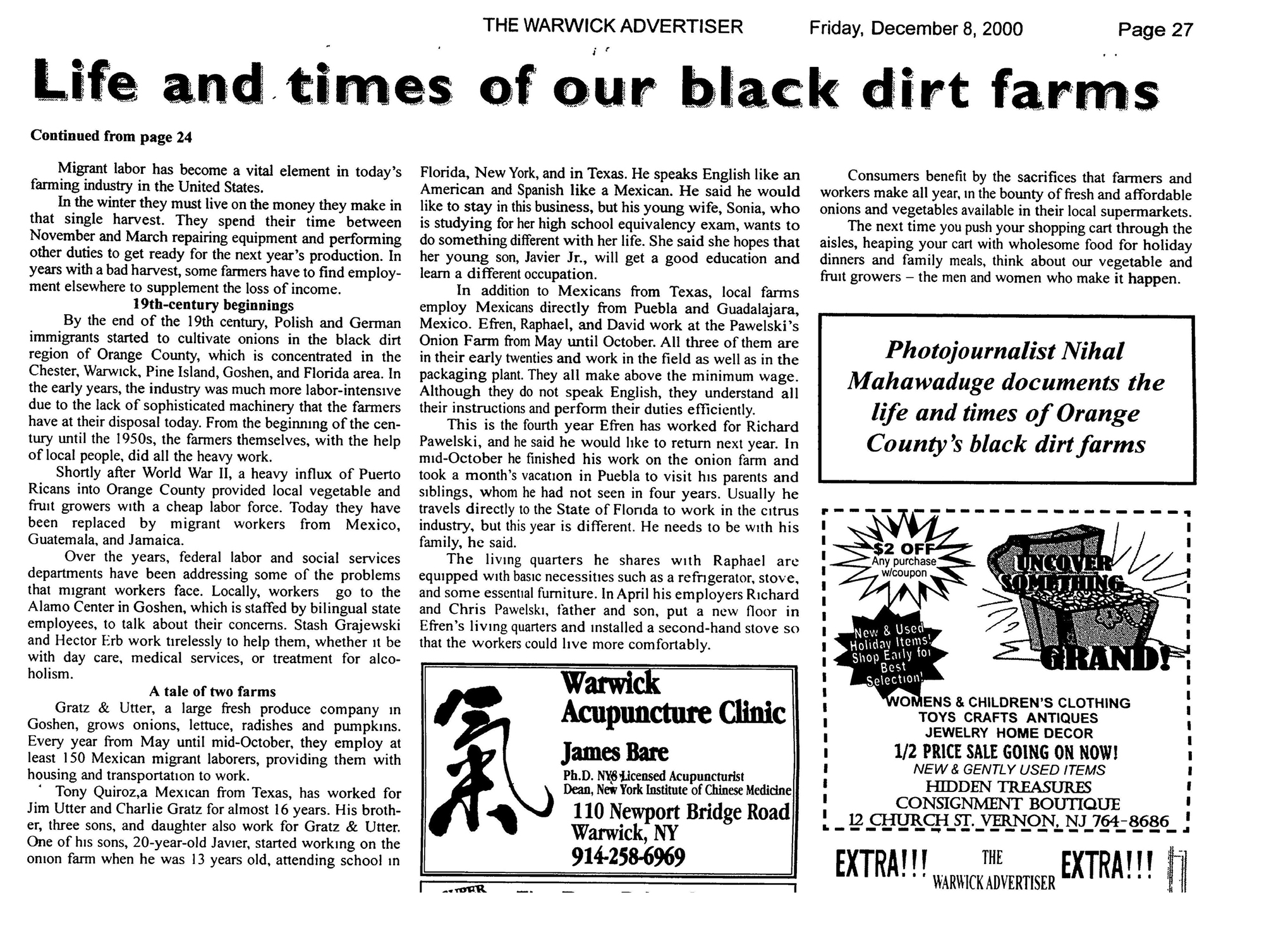 A Country Year: The Life and Times of Our Black Dirt Farm page 2