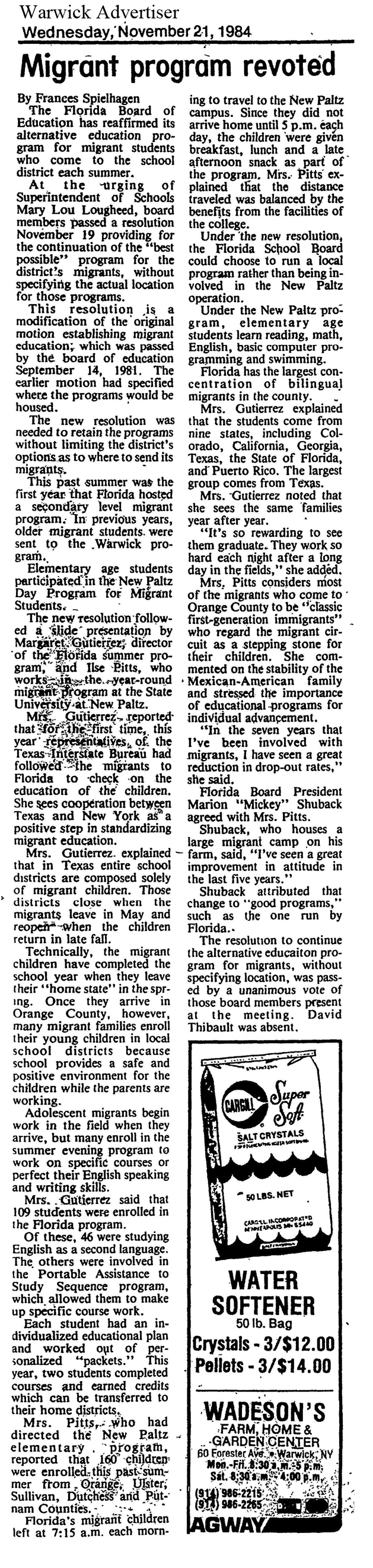 Load Migrant Program Revoted in Main Document Viewer