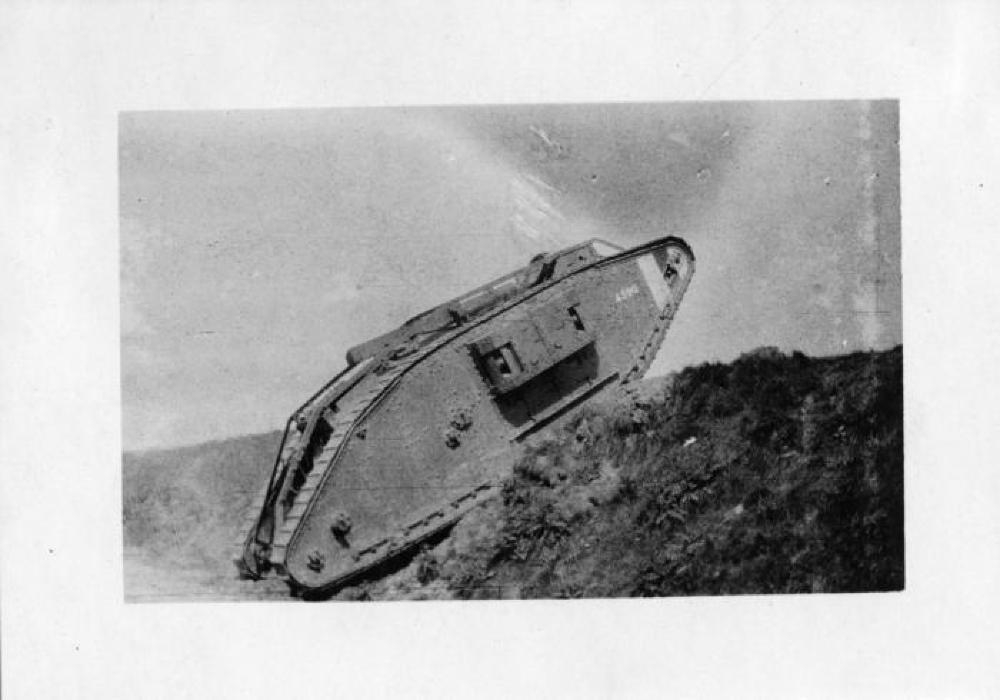 Canadian Tank, Arras, France, May 31, 1918 page 1