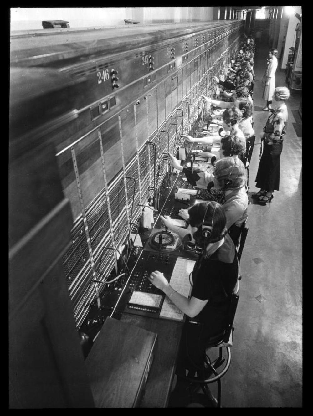 Telephone Operators, New York Telephone Company, 1935 page 1