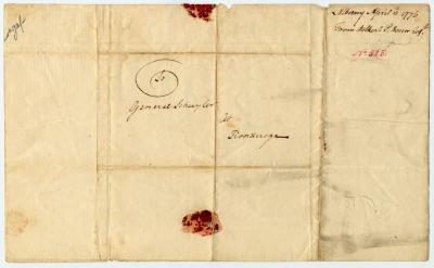 Volckert P. Douw to General Schuyler about Indians from Canada, April 15, 1776 thumbnail page 2