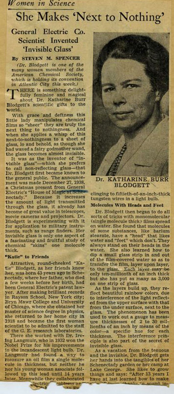 Women in Science. She Makes 'Next to Nothing' page 1