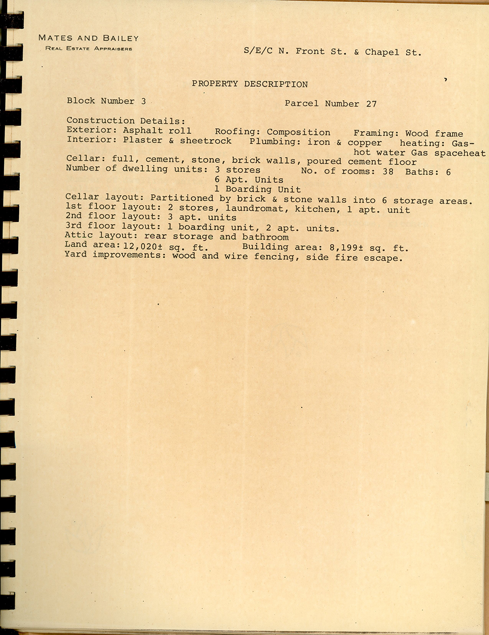 Appraisal for 34 North Front Street page 2