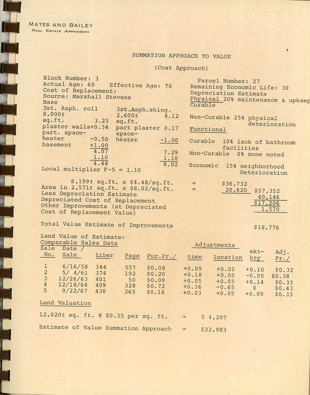 Appraisal for 34 North Front Street page 7
