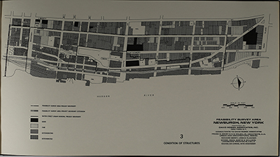 Feasibility Survey Area Map for the City of Newburgh Urban Renewal thumbnail page 1