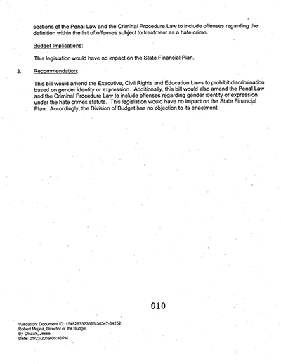 Load New York State Bill and Veto Jackets: 2019, Chapter 8 "Gender Expression Non-Discrimination Act" in Main Document Viewer