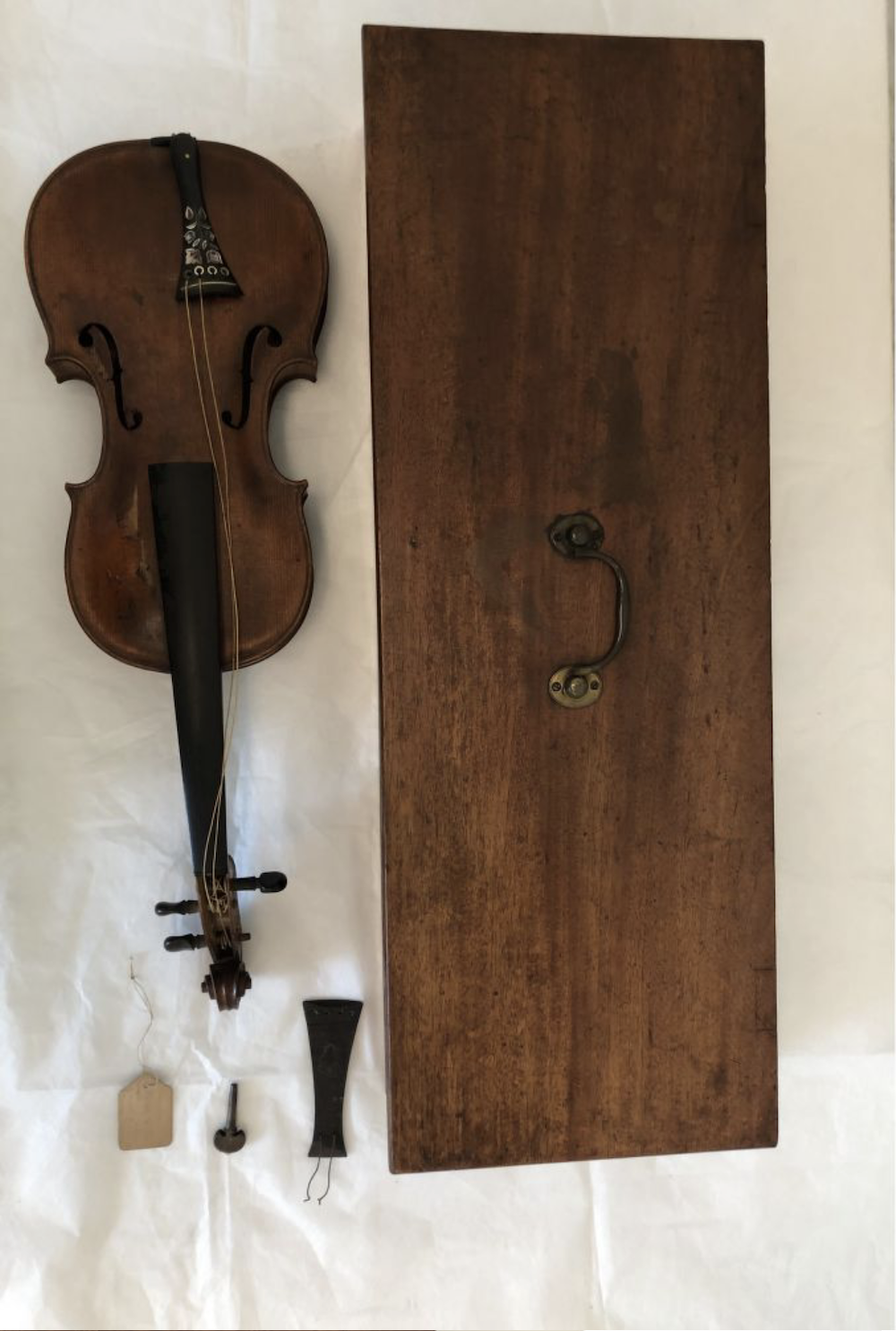 William James Knapp's Violin, c. 19th Century page 1