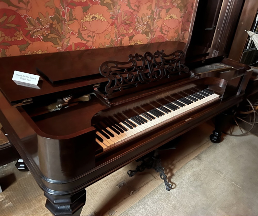 Chickering and Sons Square Piano, c. mid-1800s page 1