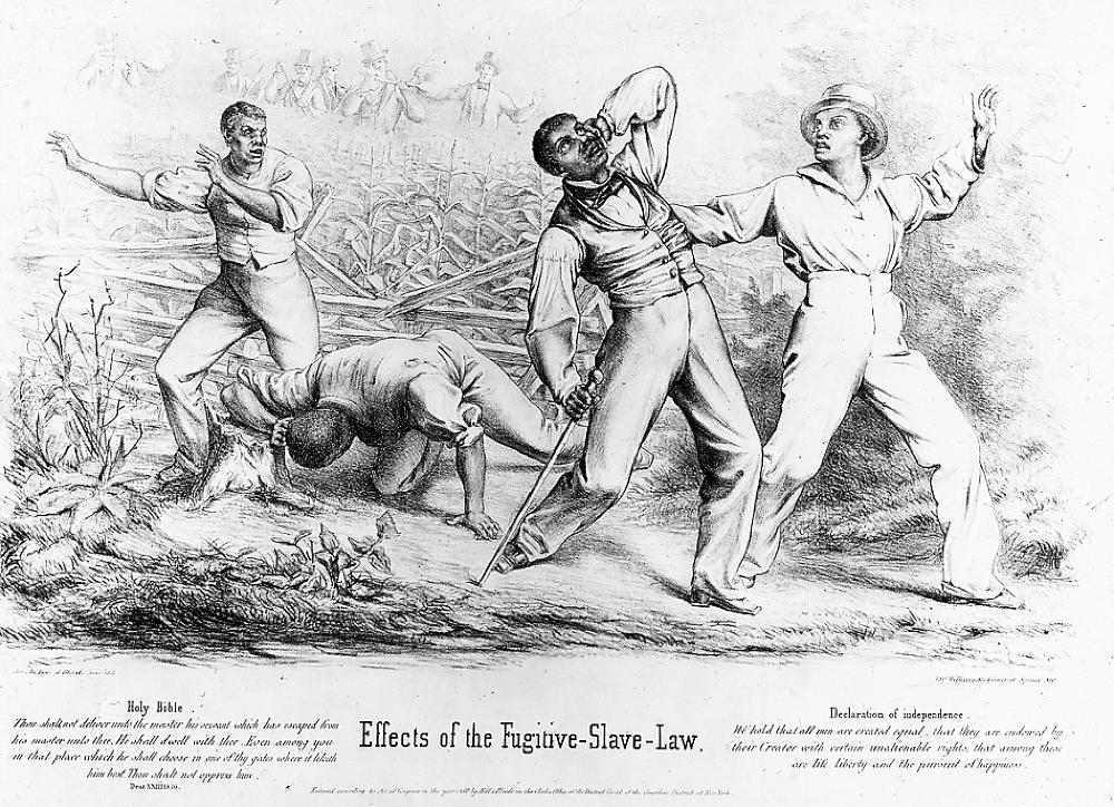 Effects of Fugitive Slave Law, c. 1850 page 1