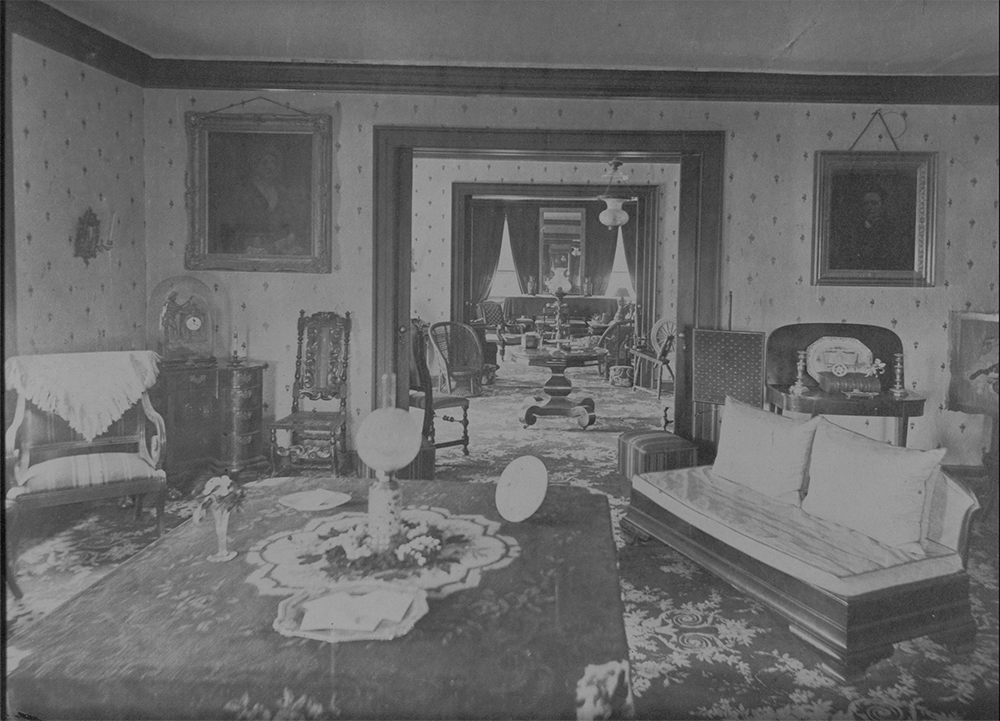 North Parlor, c. 1883 page 1