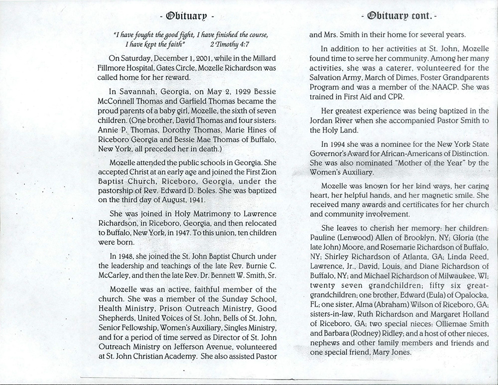 Richardson, Mozelle page 2