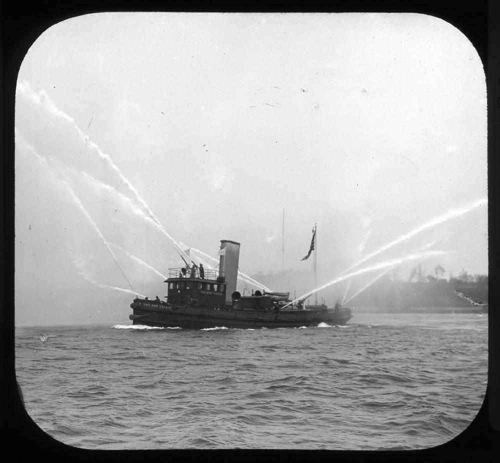 Fireboat, New York City, c. 1900 page 1