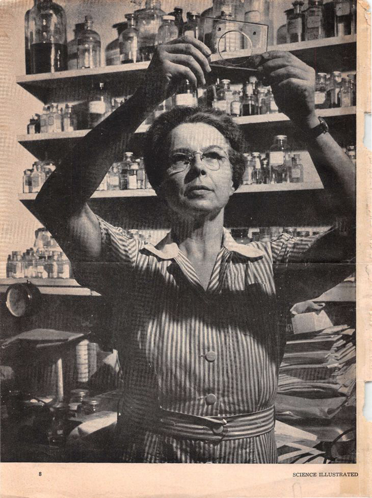 Mistress of the Thin Films: Dr. Blodgett found a clue to the structure of matter. But she'd like to make better popovers page 1