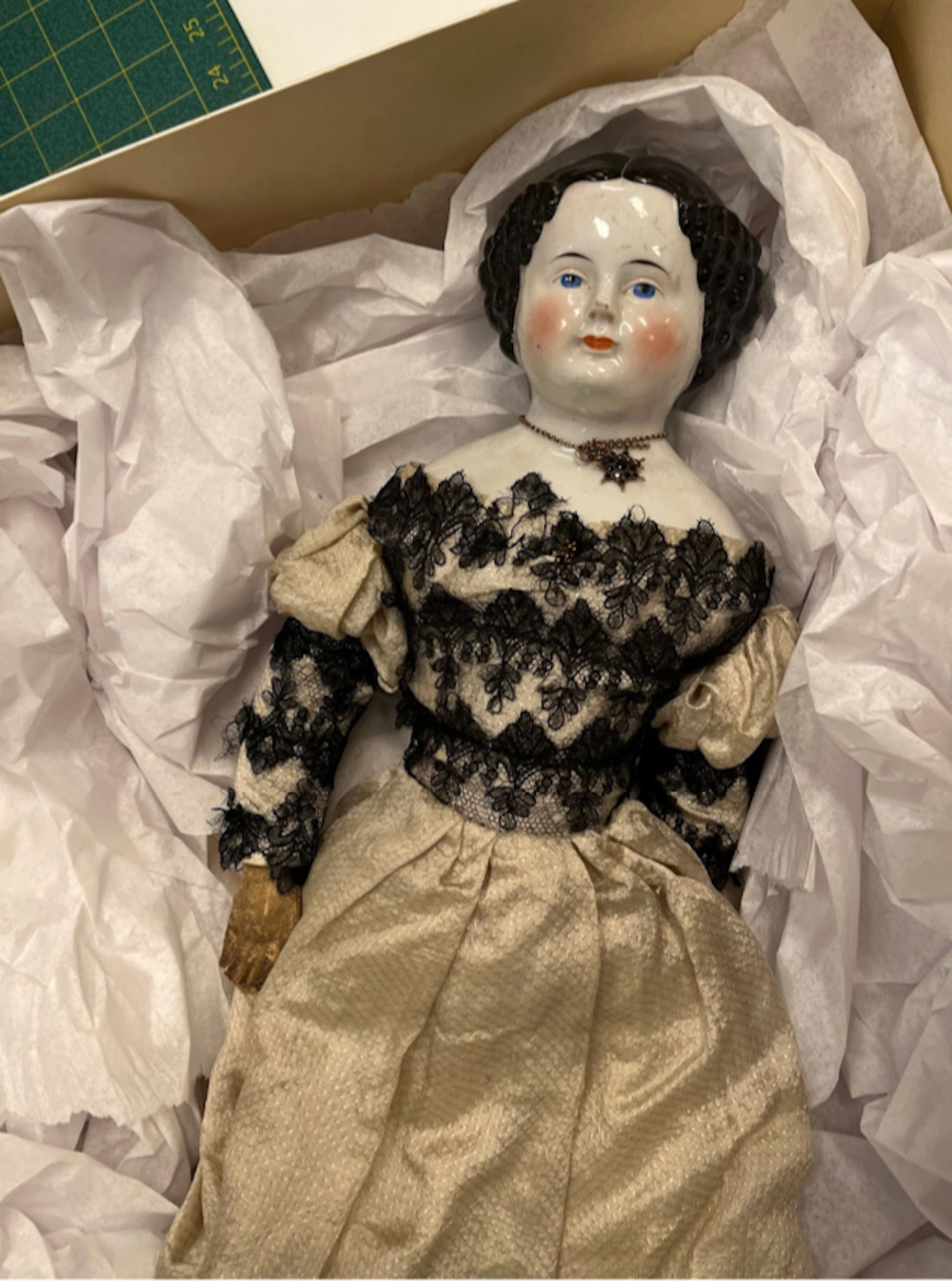 Doll, c. 1860 page 1