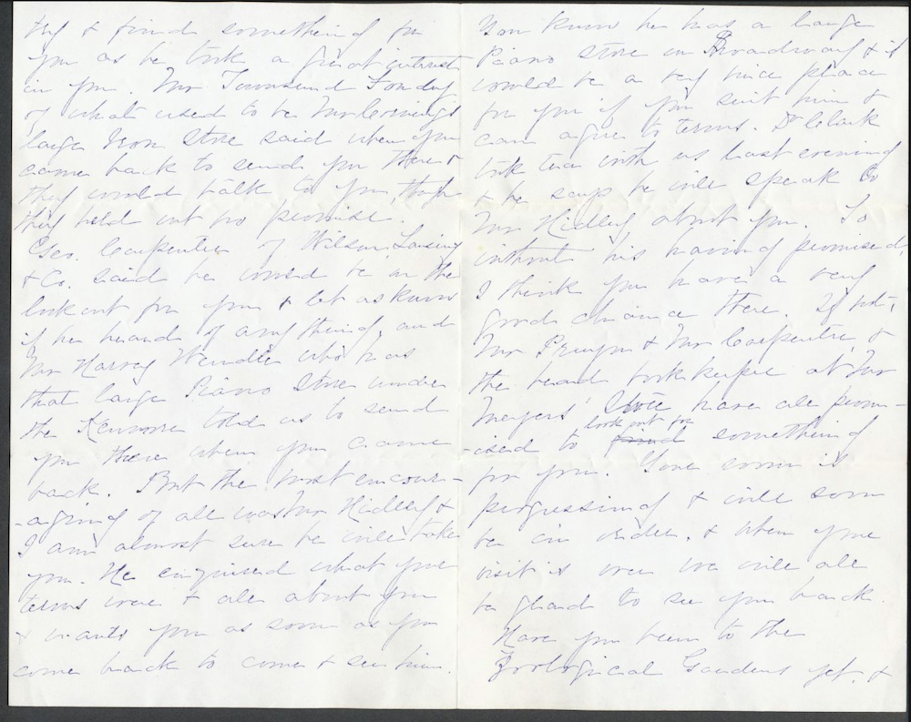 Letter from Harriet Maria Van Rensselaer Elemendorf and Harriet Elmendorf Gould to William James Knapp, July 7, 1880 page 2
