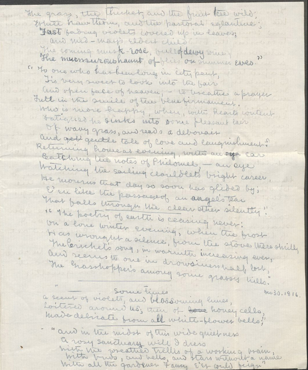 Letter from Edward W. Rankin to Catherine Bogart Putman Rankin, May 2, 1885 page 3
