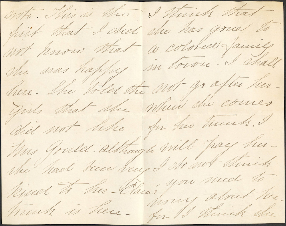 Letter from Mrs. Francis Ward to Harriet Elmendorf "Hattie" Gould, May 16, 1894 page 2