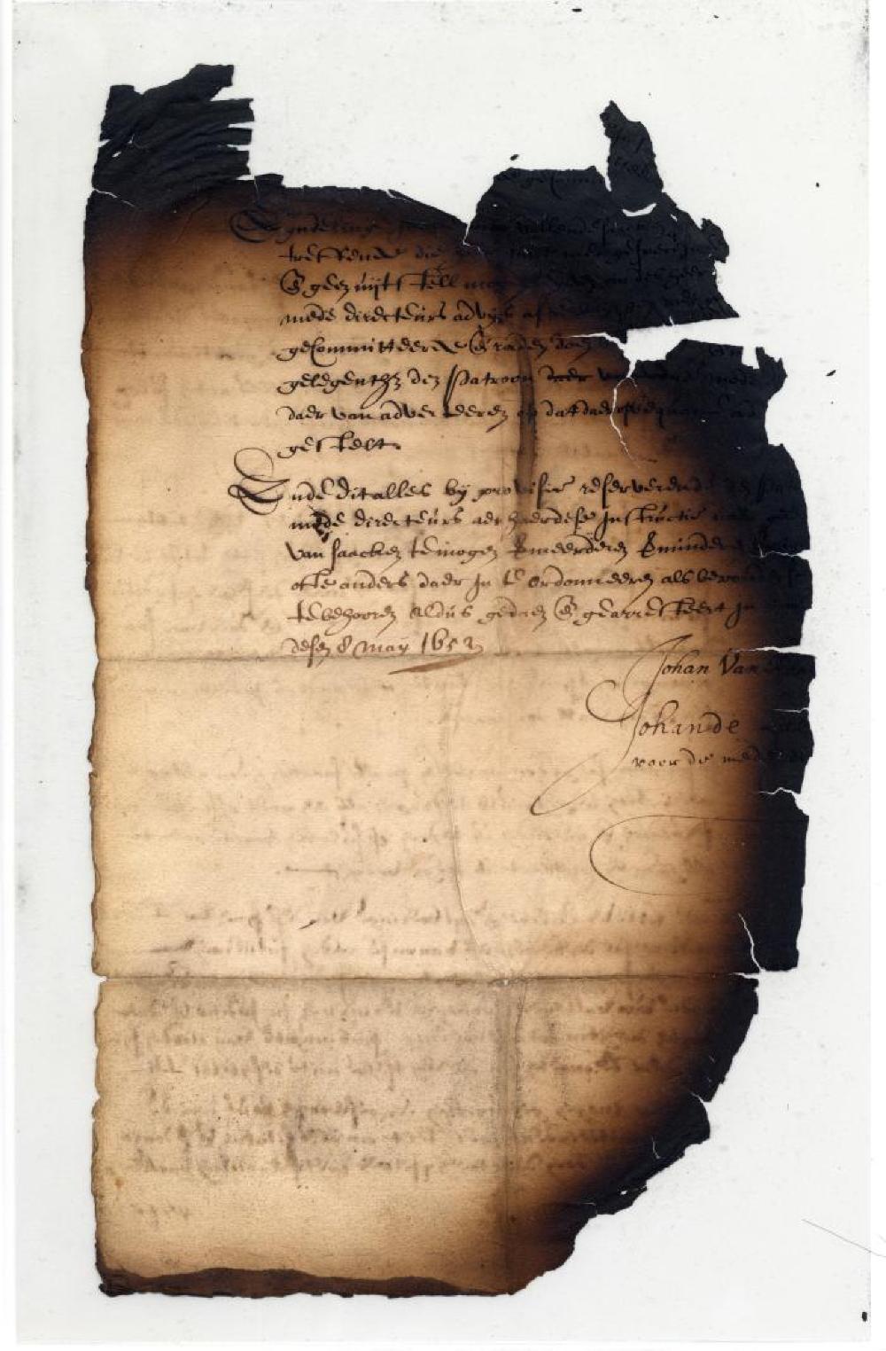 Commission of Gerrit Swart, Schout of Rensselaerswyck, April 24, 1652 page 10