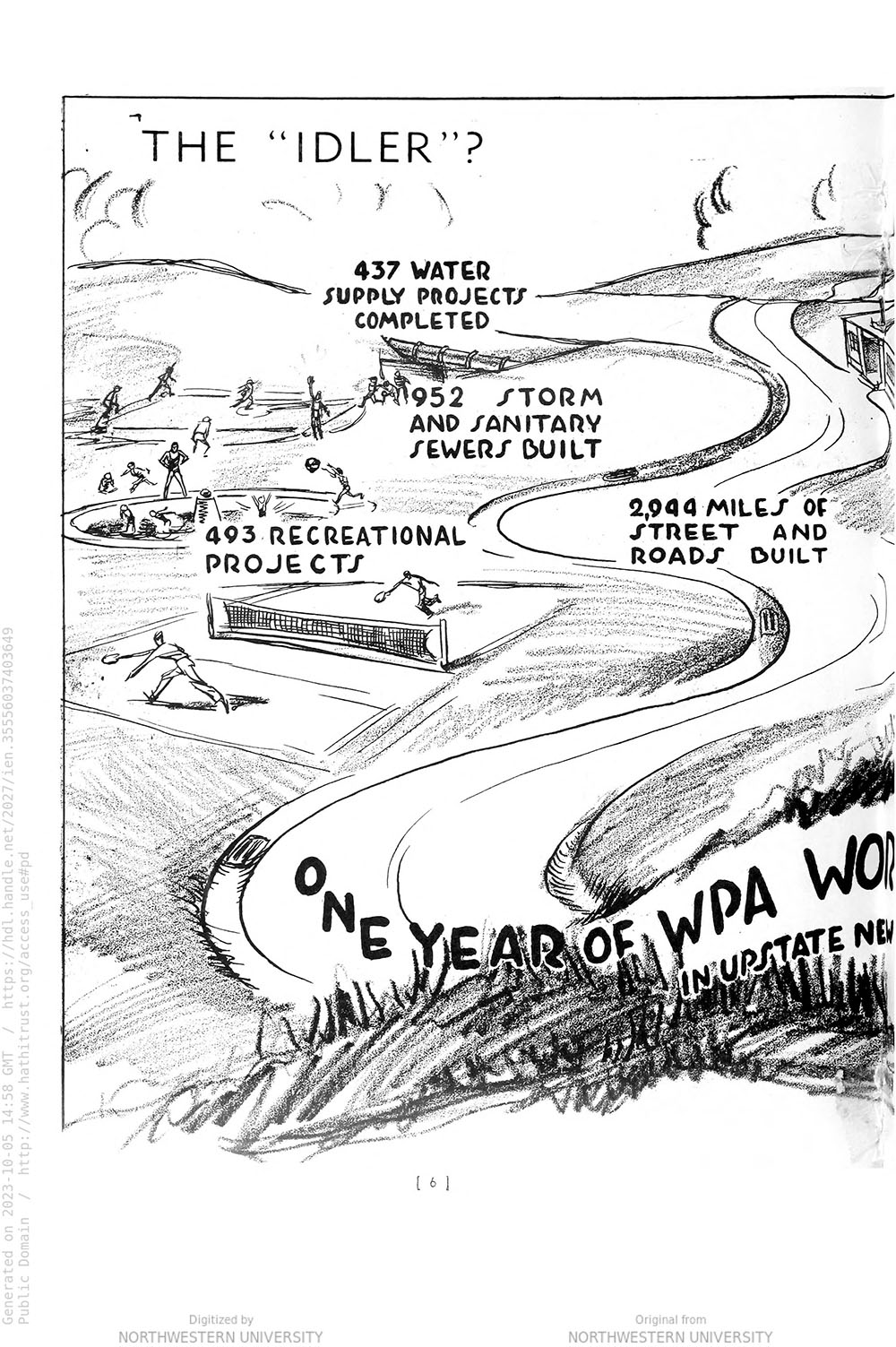 WPA in the Susquehanna Country, Pages 6 and 7 page 1