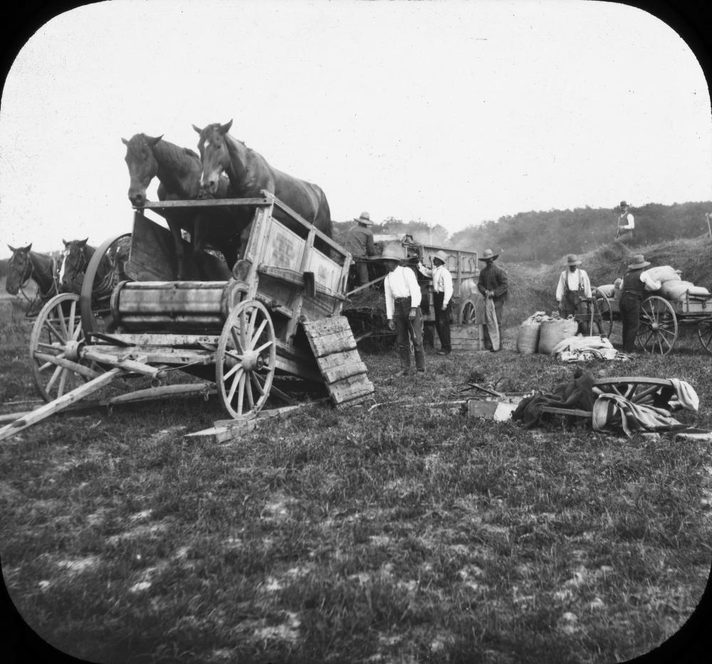 Threshing Machine, c. 1900 page 1